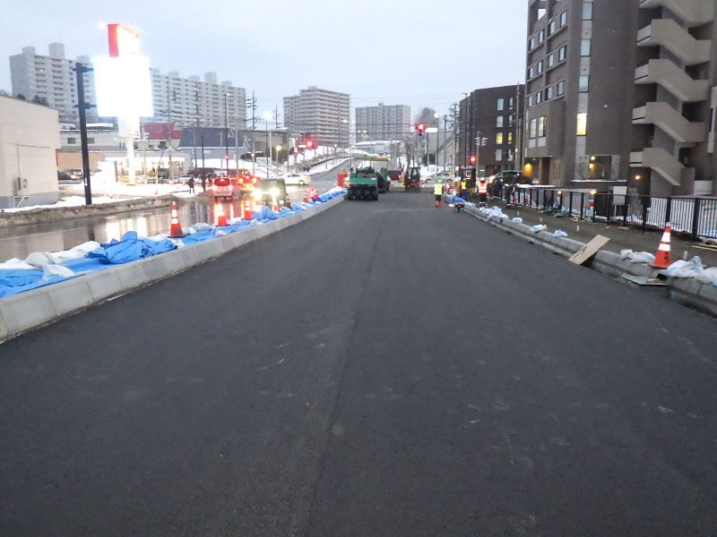 北進通道路改築工事（９工区）（補正）（令和４年度）