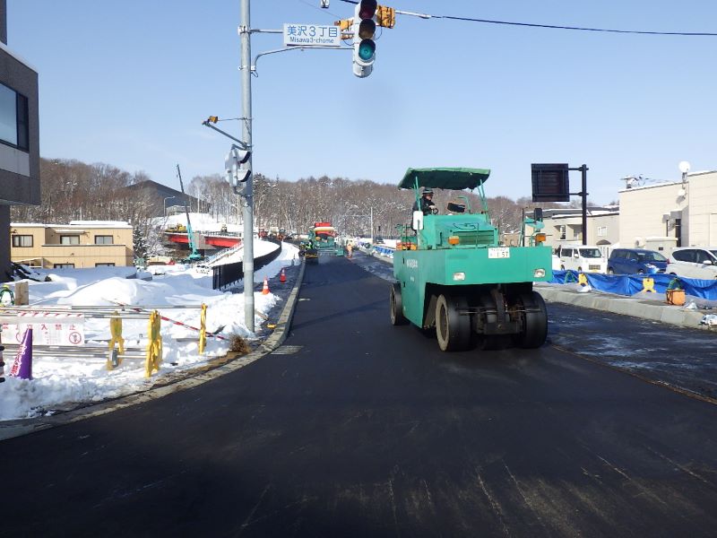 北進通道路改築工事（９工区）（補正）（令和４年度）