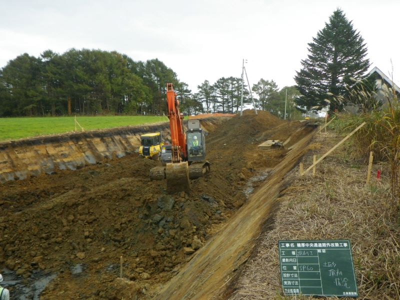 輪厚中央線道路外改築工事（平成２８年度）