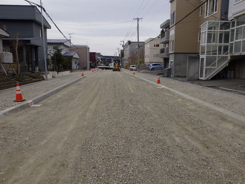 市道大曲ニュータウン１号線道路改良工事（平成３０年度）